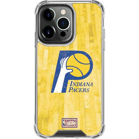 NBA Indiana Pacers Hardwood Classics iPhone 15 Pro Clear Case